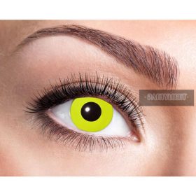 1 hetes színes kontaktlencse YELLOW CROW EYE