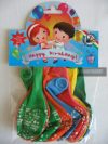 Happy Birthday latex lufi 30cm vegyes színek Happy Birthday latex lufi 30cm vegyes színek