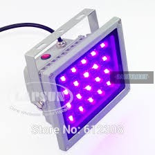 50 wattos UV LED reflektor  60 fokos