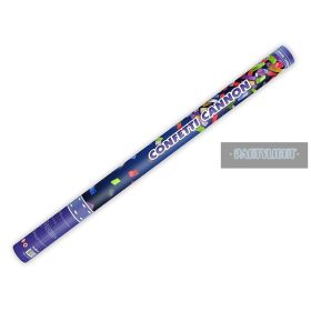 KONFETTI+SZERPENTIN ÁGYÚ 80 CM
