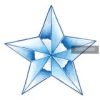 Glow Star Tattoo 7,5 x 7,5 cm Glow Star Tattoo 7,5 x 7,5 cm