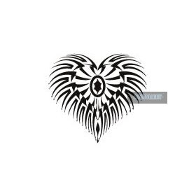 Glow Let Your Heart Glow Tattoo 7,5 x 7,5 cm