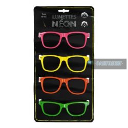 Neon szemüveg keret 4 db