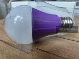 UV LED gömb égő 8W/E27