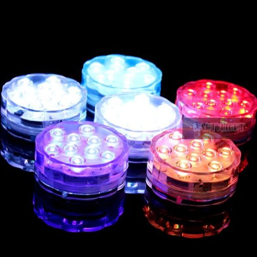 Távirányítós RGB mécses