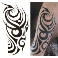  IDEIGLENES UV TETOVÁLÁSOK